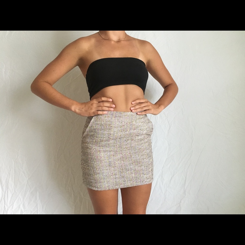 J crew A line pink skirt!